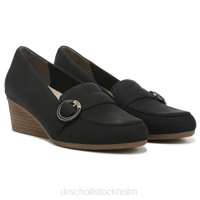 svart syntet brooke wedge 8RZZ237 Dr. Scholl's unisex-
