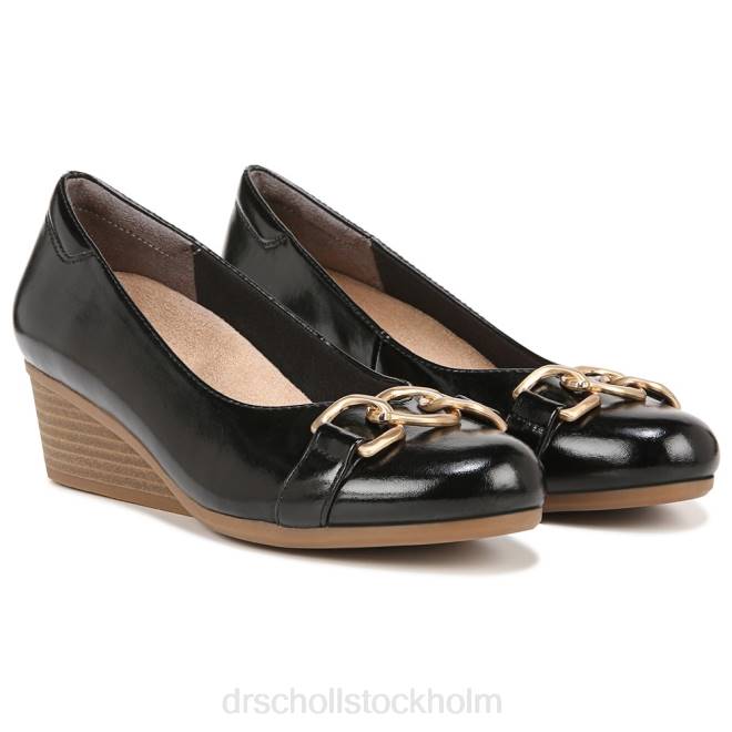 svart syntet vara prydd kil 8RZZ92 Dr. Scholl's unisex-