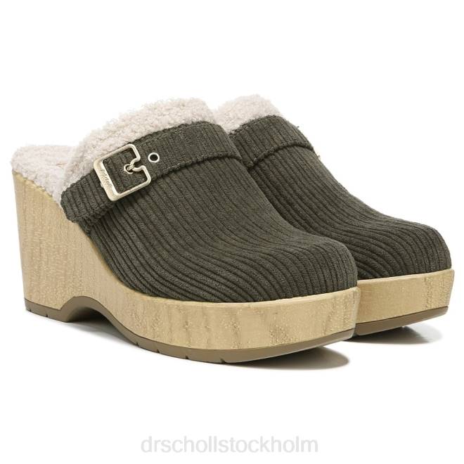 oliv manchester pixie träsko 8RZZ248 Dr. Scholl's unisex-