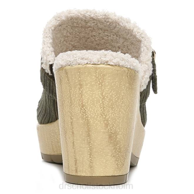 oliv manchester pixie träsko 8RZZ248 Dr. Scholl\'s unisex-