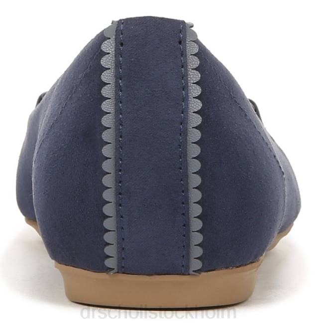 marinblått tyg Wexley pryder ballerina 8RZZ97 Dr. Scholl\'s unisex-