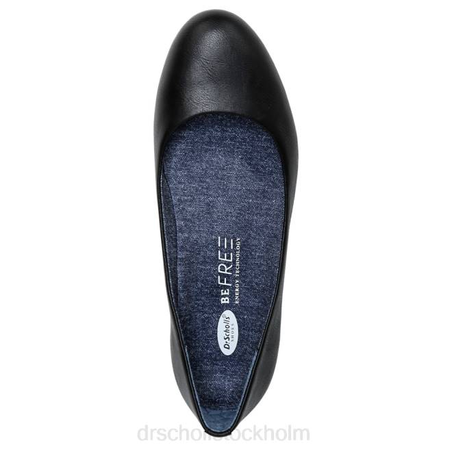 svart slät Giorgie minnesskum platt 8RZZ176 Dr. Scholl\'s unisex-