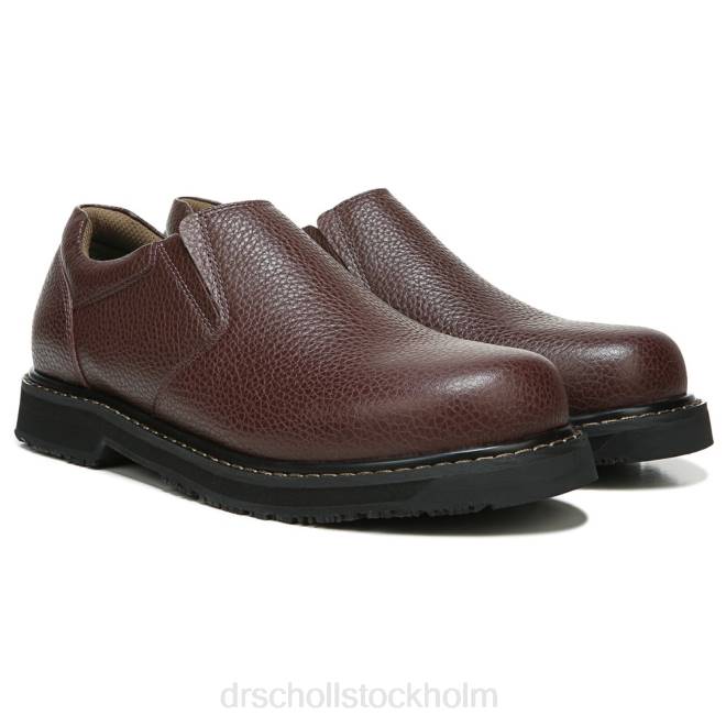 brunt läder winder ii halkskyddad glidning 8RZZ289 Dr. Scholl's unisex-
