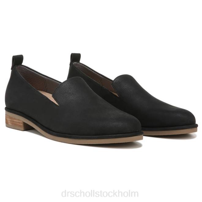 svart läder avenue lux loafer 8RZZ144 Dr. Scholl's unisex-