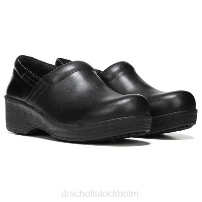 svart läder dynamo halkbeständig träsko 8RZZ153 Dr. Scholl's unisex-