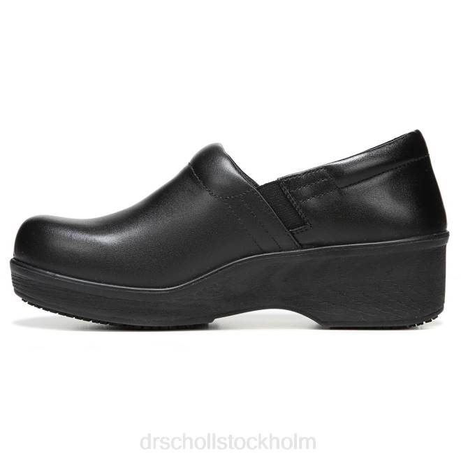 svart läder dynamo halkbeständig träsko 8RZZ153 Dr. Scholl\'s unisex-