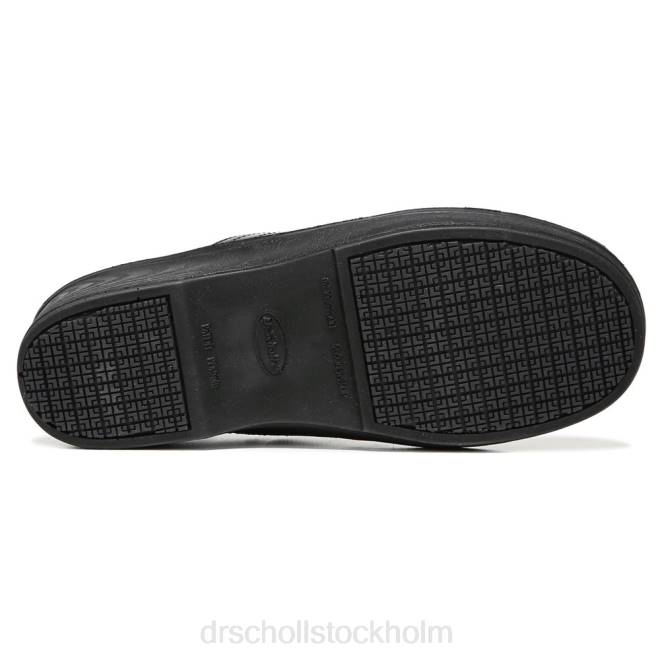 svart läder dynamo halkbeständig träsko 8RZZ153 Dr. Scholl\'s unisex-