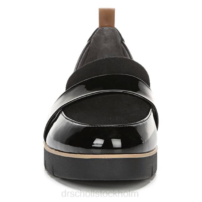 svart patent/mikrofiber webster loafer 8RZZ216 Dr. Scholl\'s unisex-