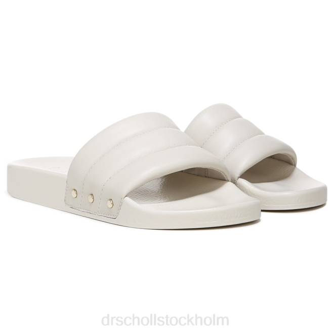 beige läder fiskarna chill slide sandal 8RZZ210 Dr. Scholl's unisex-