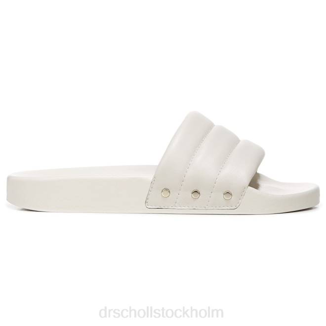 beige läder fiskarna chill slide sandal 8RZZ210 Dr. Scholl\'s unisex-
