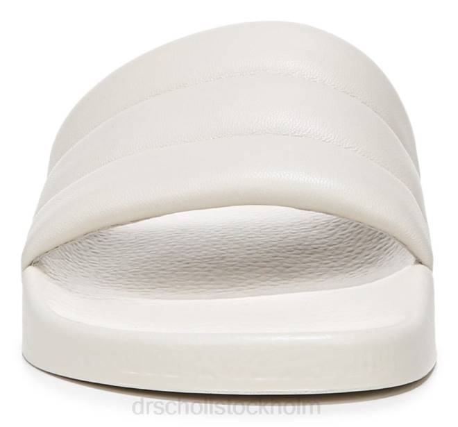 beige läder fiskarna chill slide sandal 8RZZ210 Dr. Scholl\'s unisex-