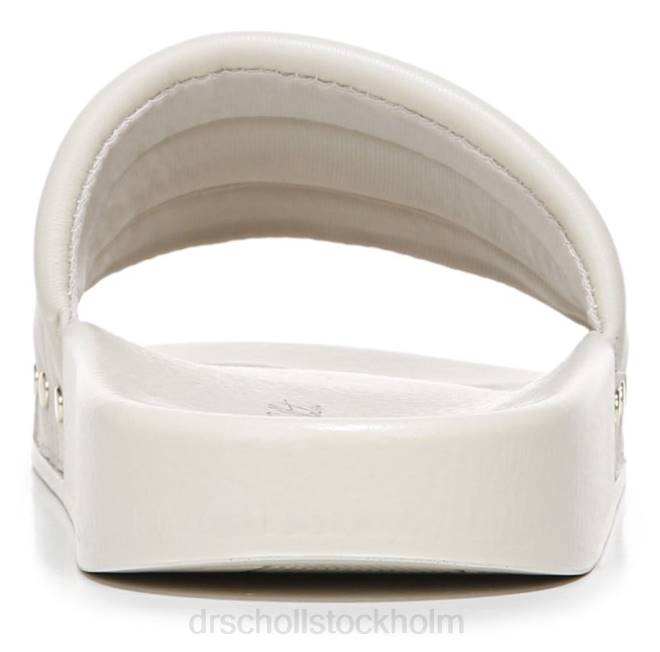 beige läder fiskarna chill slide sandal 8RZZ210 Dr. Scholl\'s unisex-