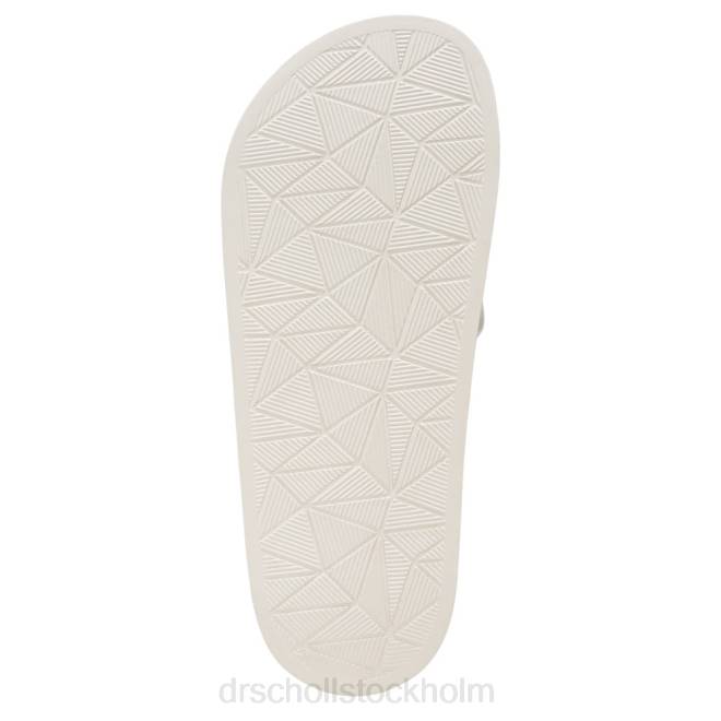 beige läder fiskarna chill slide sandal 8RZZ210 Dr. Scholl\'s unisex-