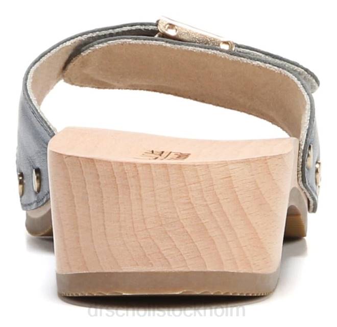 blått läder original sandal 8RZZ18 Dr. Scholl\'s unisex-