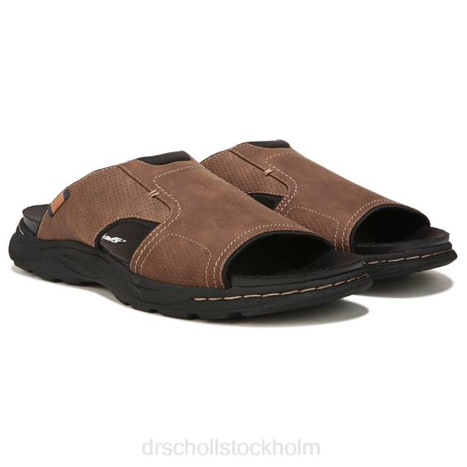 brun hagtorns rutschkana sandal 8RZZ301 Dr. Scholl's män