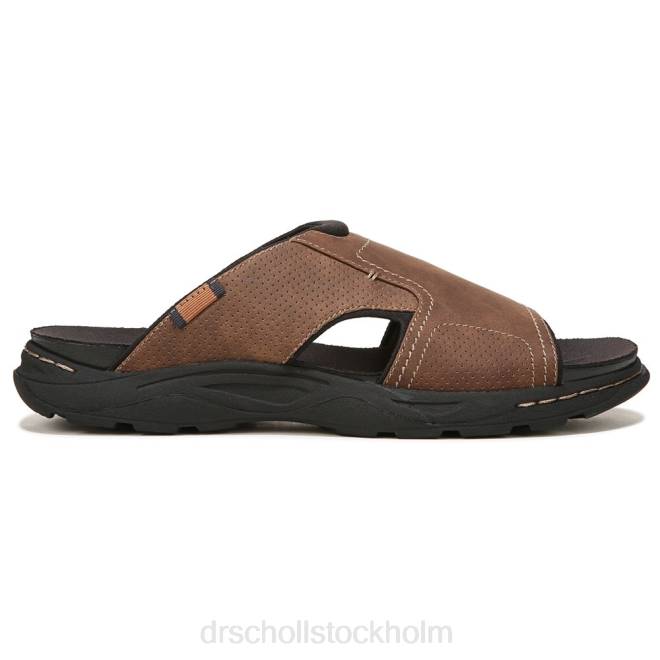 brun hagtorns rutschkana sandal 8RZZ301 Dr. Scholl\'s män