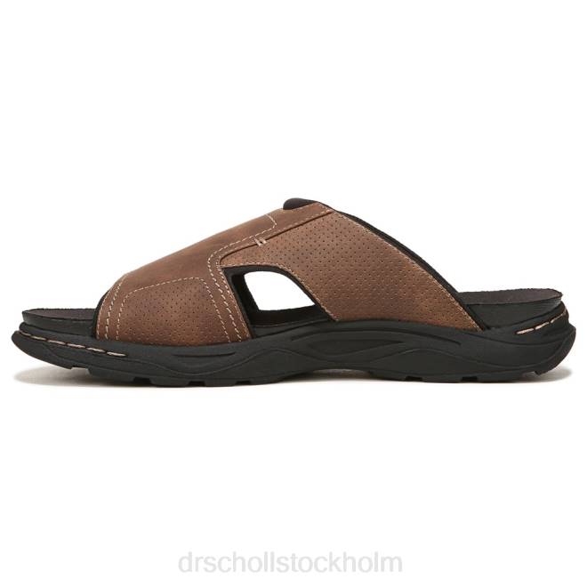 brun hagtorns rutschkana sandal 8RZZ301 Dr. Scholl\'s män