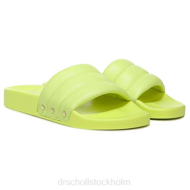lime läder fiskarna chill slide sandal 8RZZ211 Dr. Scholl's unisex-