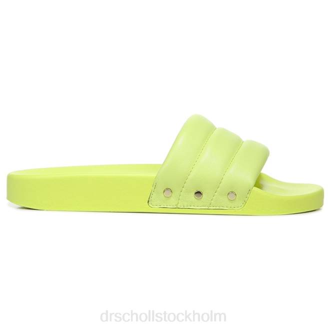 lime läder fiskarna chill slide sandal 8RZZ211 Dr. Scholl\'s unisex-
