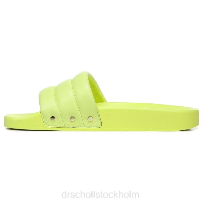 lime läder fiskarna chill slide sandal 8RZZ211 Dr. Scholl\'s unisex-