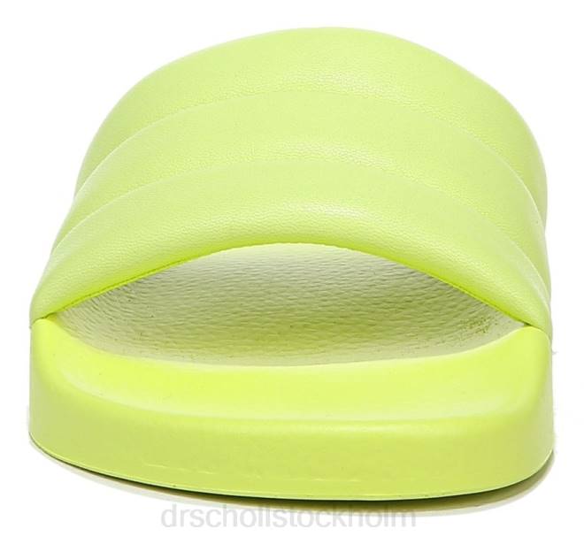 lime läder fiskarna chill slide sandal 8RZZ211 Dr. Scholl\'s unisex-