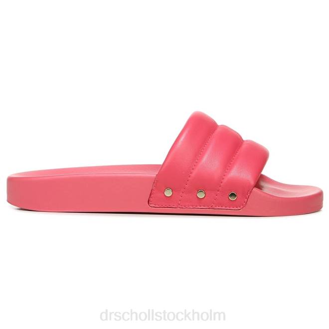 mörkrosa läder fiskarna chill slide sandal 8RZZ212 Dr. Scholl\'s unisex-