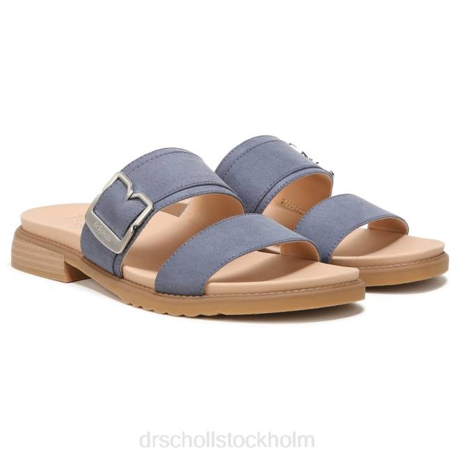 oxidblå syntetisk alyssa slide sandal 8RZZ215 Dr. Scholl's unisex-