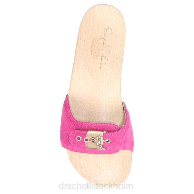 rosa läder original sandal 8RZZ13 Dr. Scholl\'s unisex-