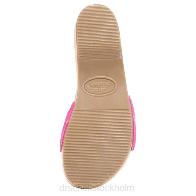 rosa läder original sandal 8RZZ13 Dr. Scholl\'s unisex-
