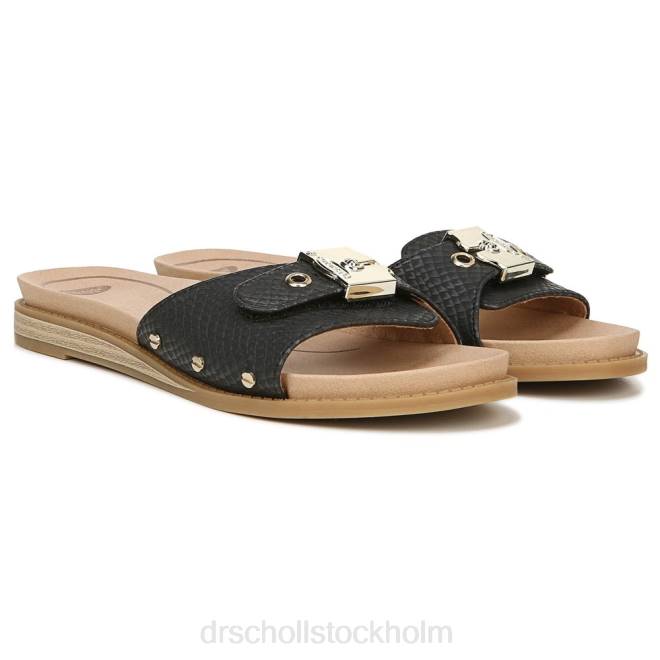 svart orm originalistisk sandal 8RZZ186 Dr. Scholl's unisex-