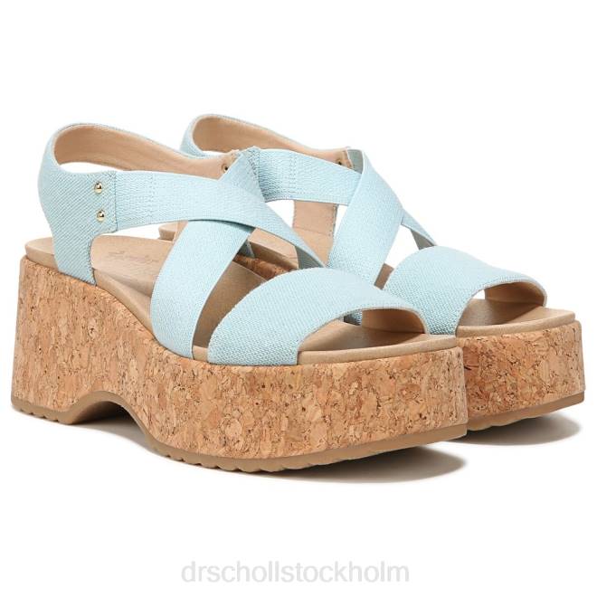 blå prickig sandal med rem 8RZZ202 Dr. Scholl's unisex-