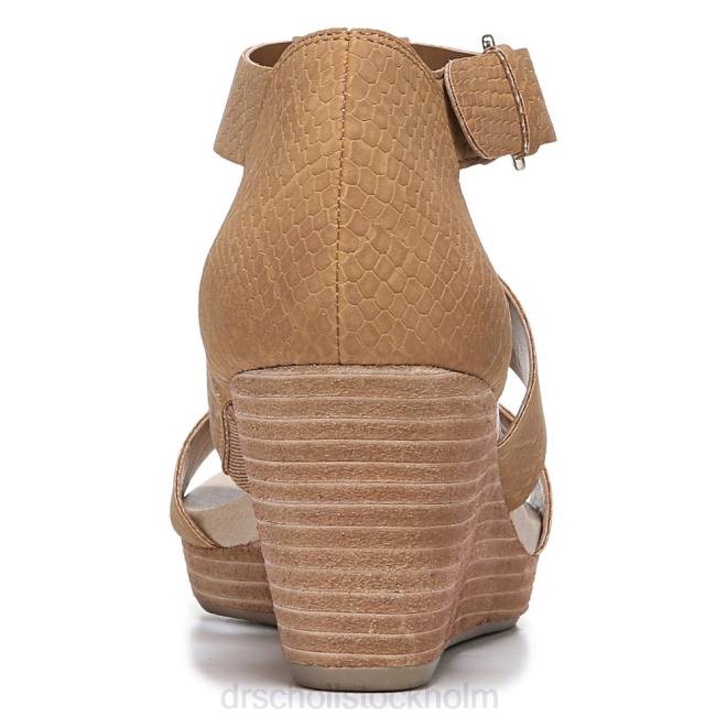 sadel orm tryck barton wedge sandal 8RZZ164 Dr. Scholl\'s unisex-