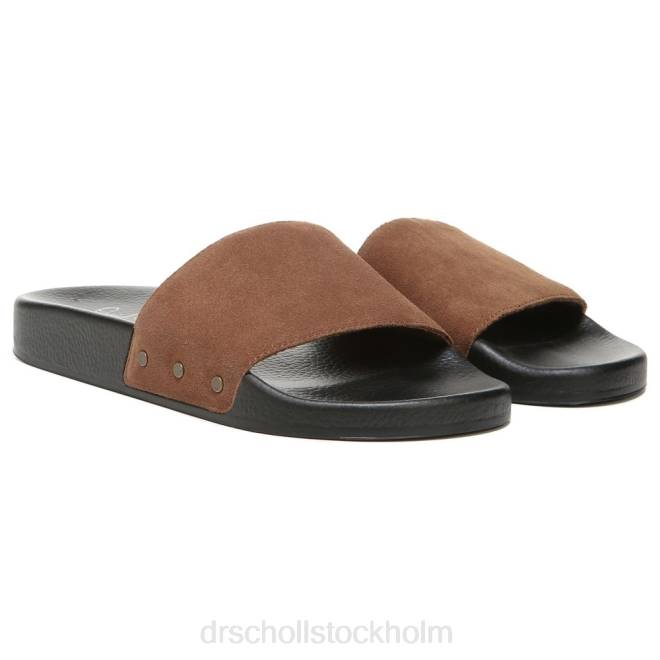 brun sandal med rutschkana från fiskarna 8RZZ190 Dr. Scholl's unisex-