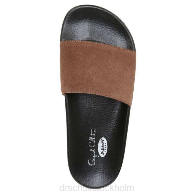 brun sandal med rutschkana från fiskarna 8RZZ190 Dr. Scholl\'s unisex-