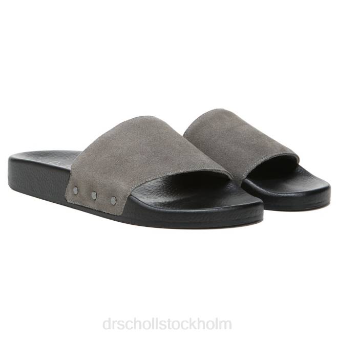 grå sandal med rutschkana från fiskarna 8RZZ189 Dr. Scholl's unisex-