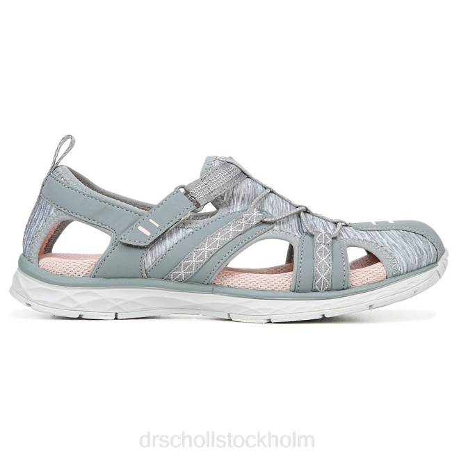 grått tyg Andrews fisherman sandal 8RZZ196 Dr. Scholl\'s unisex-