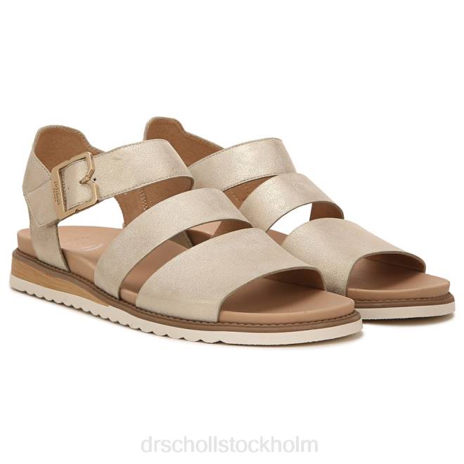 guld island glöd platt sandal 8RZZ21 Dr. Scholl's unisex-
