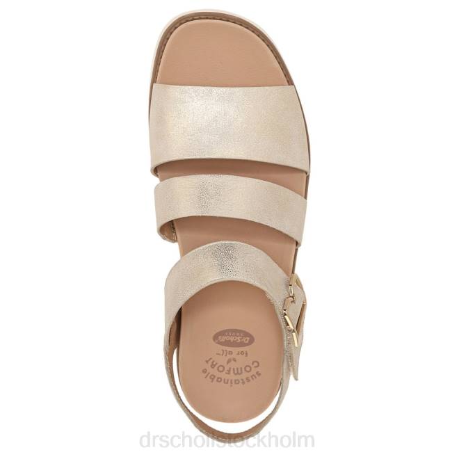 guld island glöd platt sandal 8RZZ21 Dr. Scholl\'s unisex-