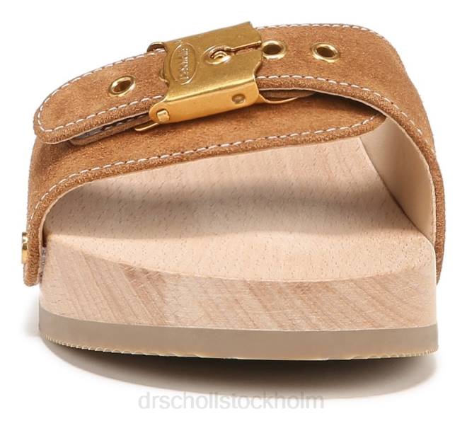 hasselträbrun mocka original sandal 8RZZ117 Dr. Scholl\'s x Veronica Beard unisex-