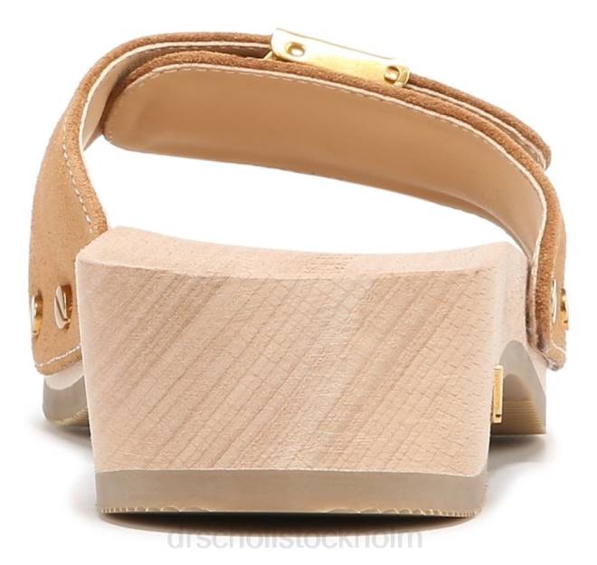 hasselträbrun mocka original sandal 8RZZ117 Dr. Scholl\'s x Veronica Beard unisex-