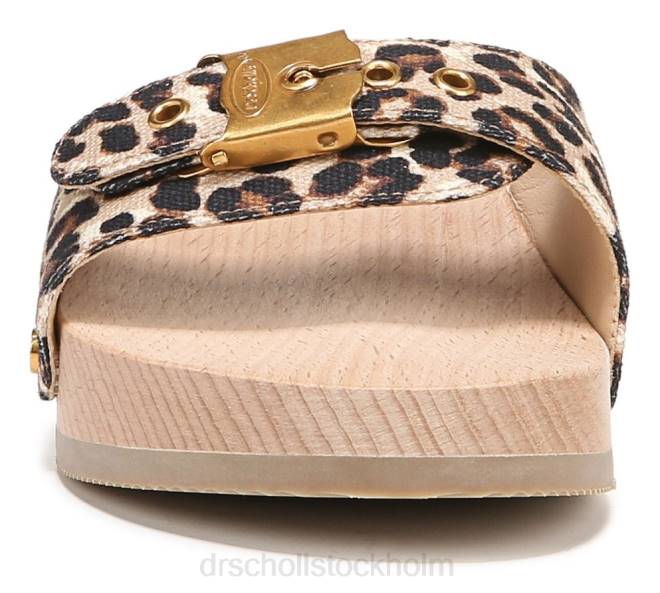 leopardtryck canvas original sandal 8RZZ118 Dr. Scholl\'s x Veronica Beard unisex-