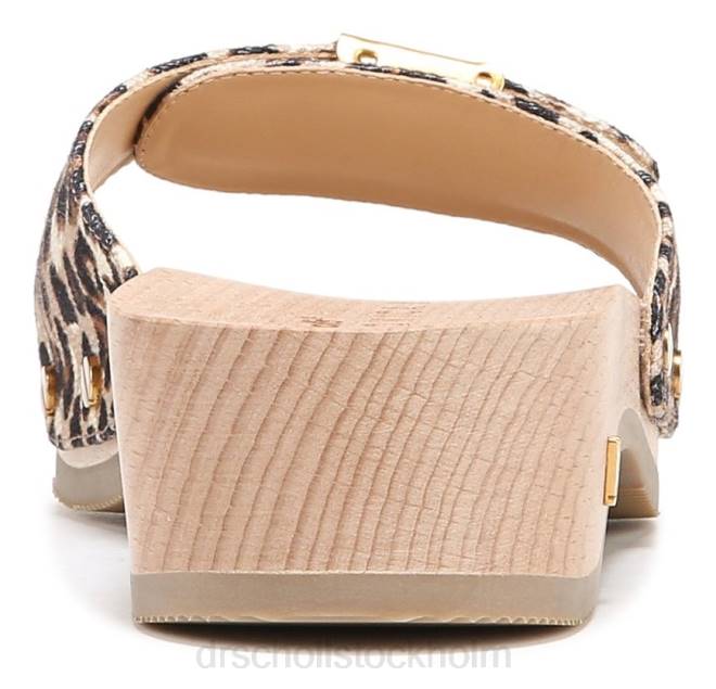leopardtryck canvas original sandal 8RZZ118 Dr. Scholl\'s x Veronica Beard unisex-