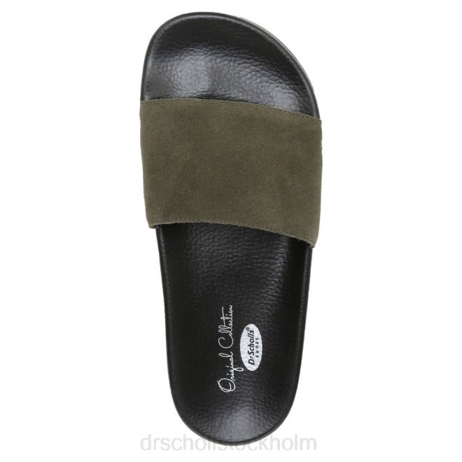 oliv sandal med rutschkana från fiskarna 8RZZ191 Dr. Scholl\'s unisex-