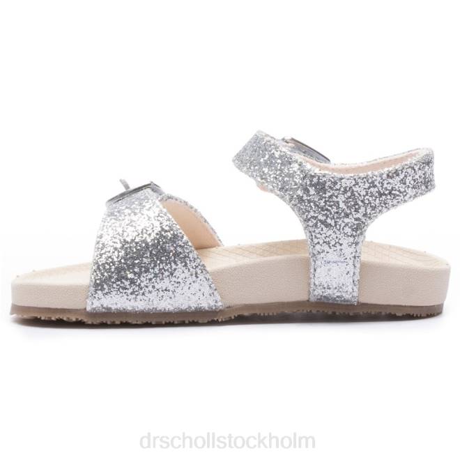 silver glitter isla sandal 8RZZ322 Dr. Scholl\'s toddler/liten unge
