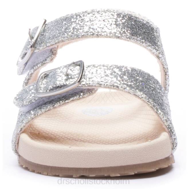 silver glitter isla sandal 8RZZ322 Dr. Scholl\'s toddler/liten unge