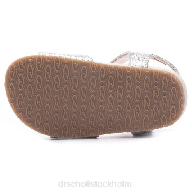 silver glitter isla sandal 8RZZ322 Dr. Scholl\'s toddler/liten unge