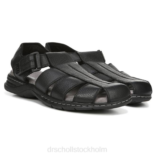 svart gaston sandal 8RZZ272 Dr. Scholl's unisex-