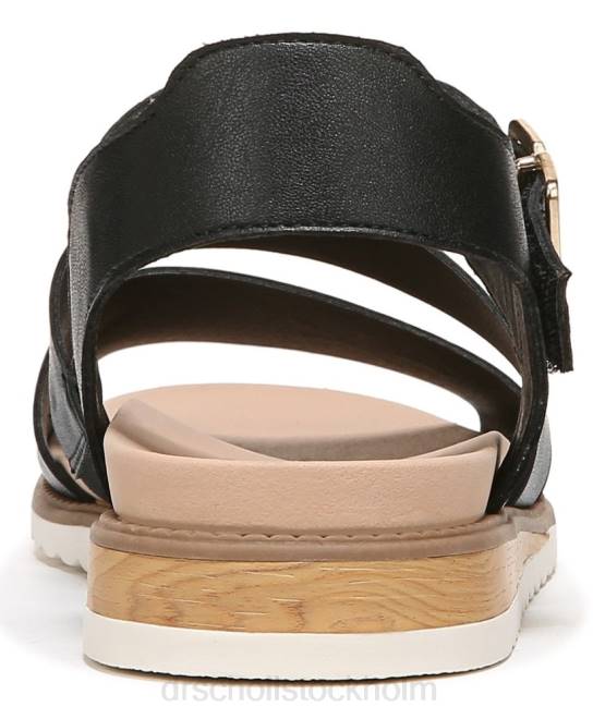 svart island glöd platt sandal 8RZZ19 Dr. Scholl\'s unisex-