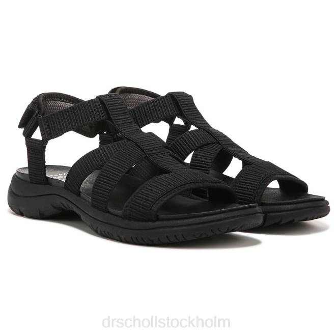 svart tyg adalia sandal 8RZZ170 Dr. Scholl's unisex-