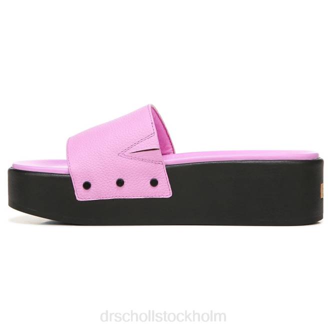lila läder Pisces max plattformssandaler 8RZZ200 Dr. Scholl\'s unisex-